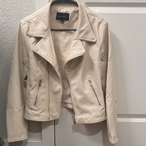 Andrew Marc Women's Tan Leather Jacket